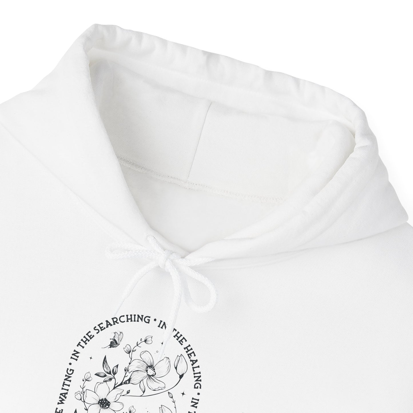 Vintage Jesus Floral Hoodie - Unisex Heavy Blend™ Sweatshirt - Christian Shirts and More