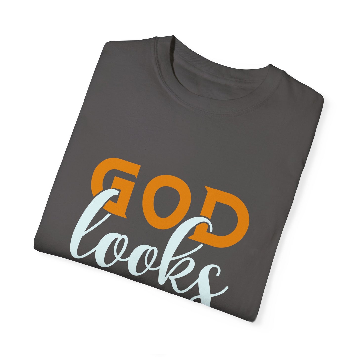 God Looks into the Heart T-Shirt - Unisex Garment-Dyed Tee for Faith and Inspiration - Christian Shirts and More