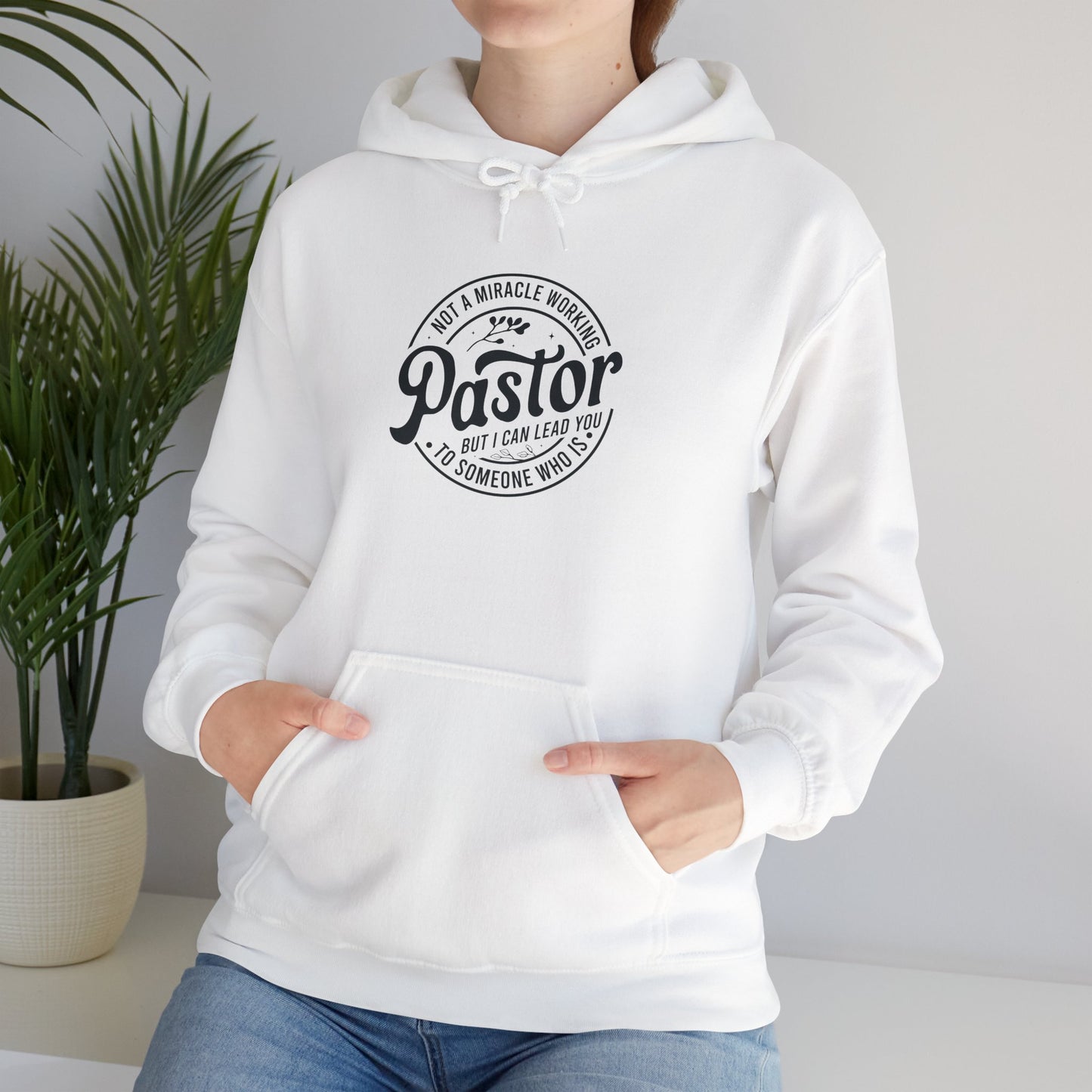 Pastor Miracle Worker Unisex Heavy Blend™ Hooded Sweatshirt - Christian Shirts and More