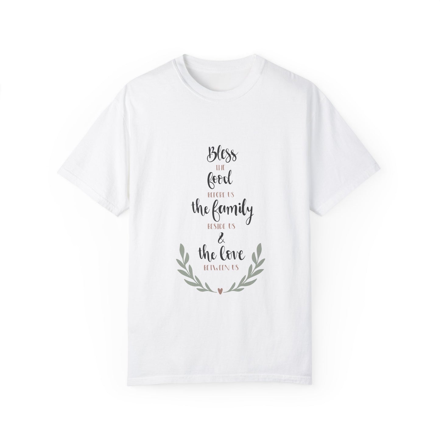 Family Blessings Unisex Garment-Dyed T-Shirt - Christian Shirts and More