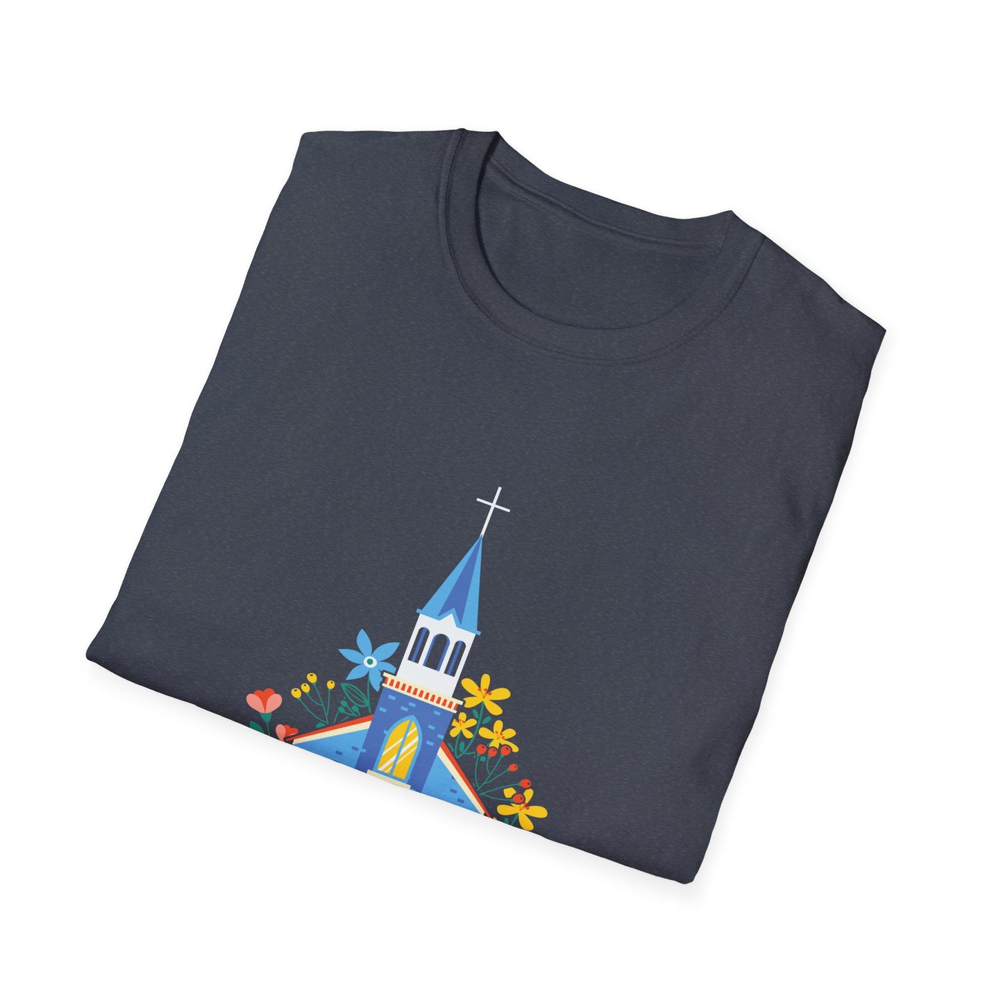 Consider The Wildflowers Unisex Softstyle T-Shirt - Nature-Inspired Apparel for Garden Lovers - Christian Shirts and More