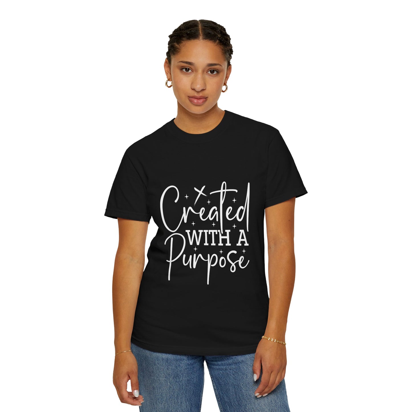 Motivational Unisex T-Shirt - 'Created With A Purpose'