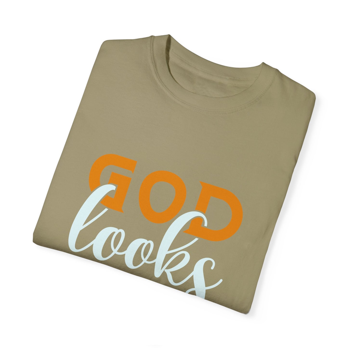 God Looks into the Heart T-Shirt - Unisex Garment-Dyed Tee for Faith and Inspiration - Christian Shirts and More