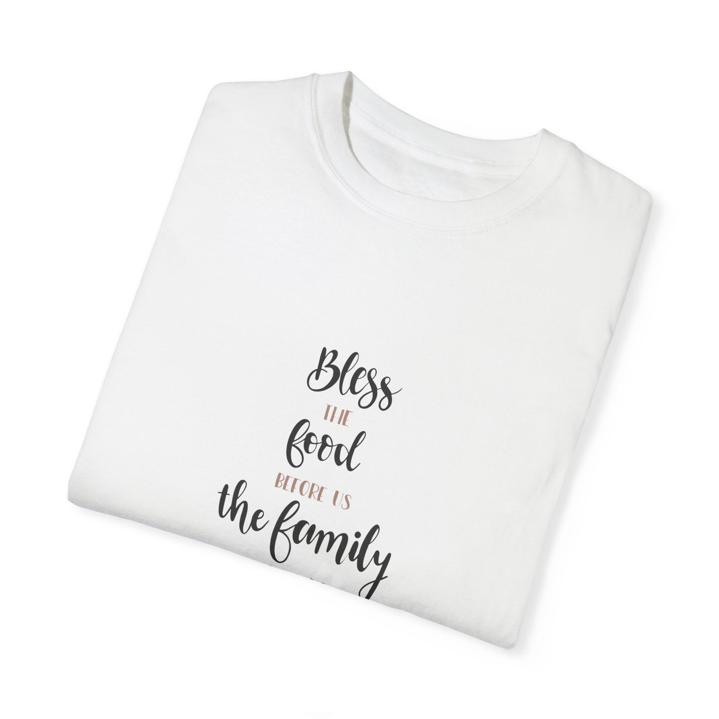Family Blessings Unisex Garment-Dyed T-Shirt - Christian Shirts and More