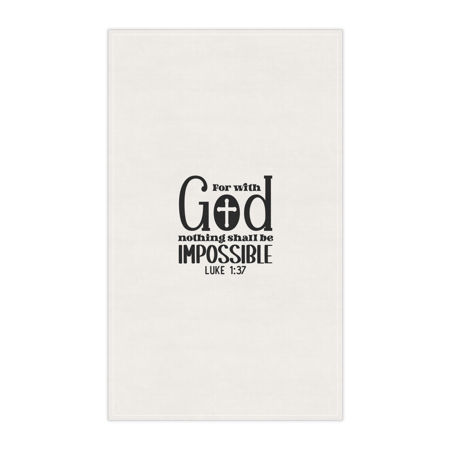 Inspirational Bible Verse Tea Towels - Faith-Based Kitchen Decor - Christian Shirts and More