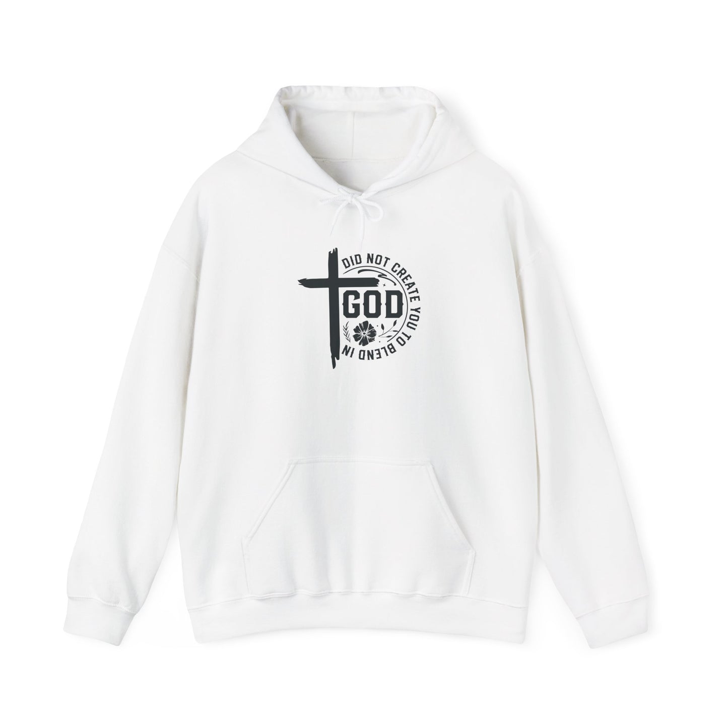 Courageous Faith Unisex Hoodie with Inspirational Design - Christian Shirts and More