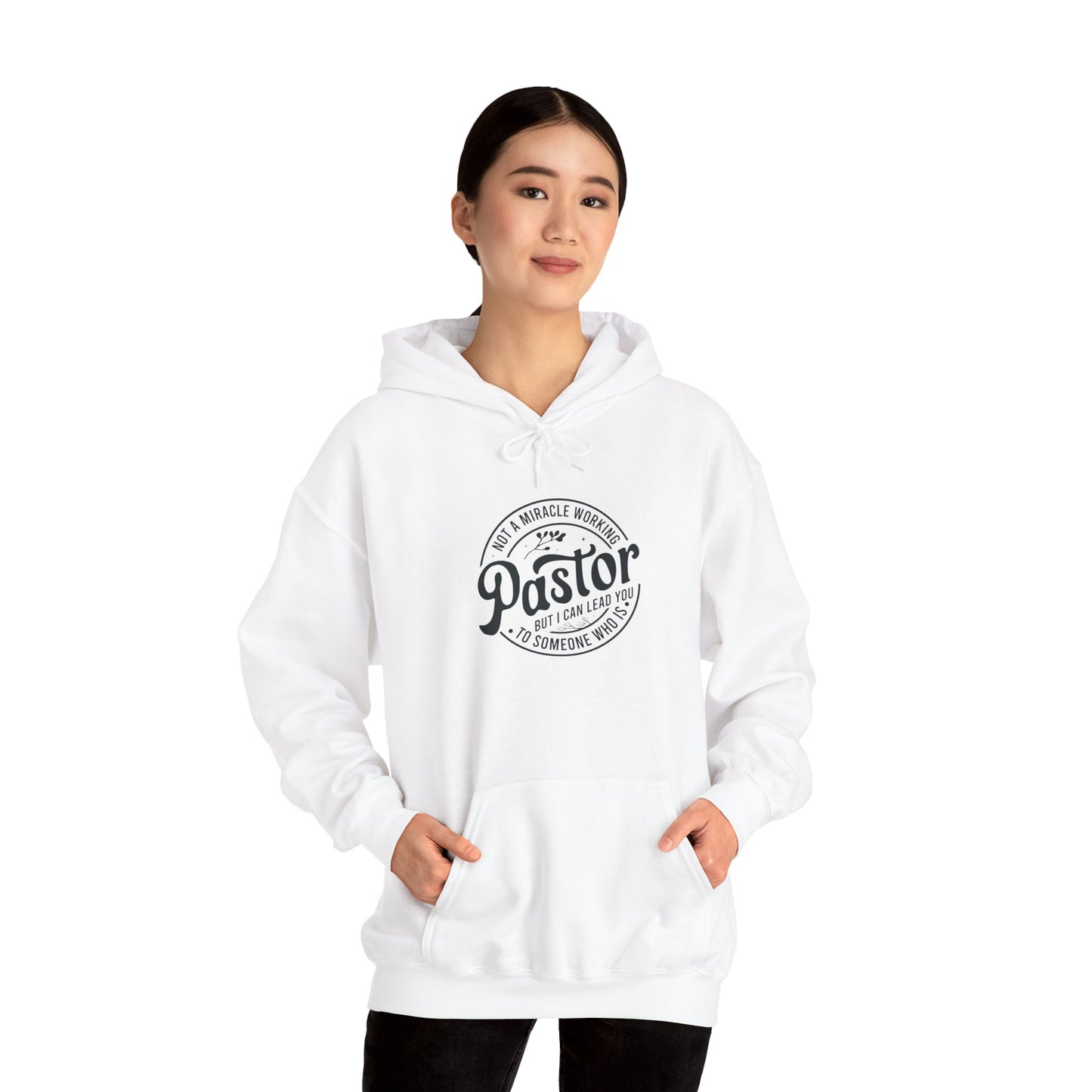Pastor Miracle Worker Unisex Heavy Blend™ Hooded Sweatshirt - Christian Shirts and More