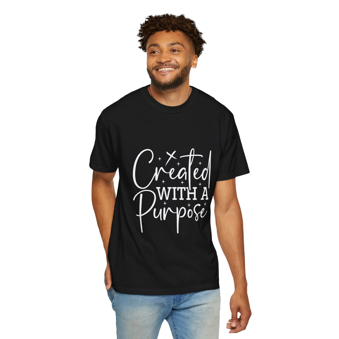 Motivational Unisex T-Shirt - 'Created With A Purpose'