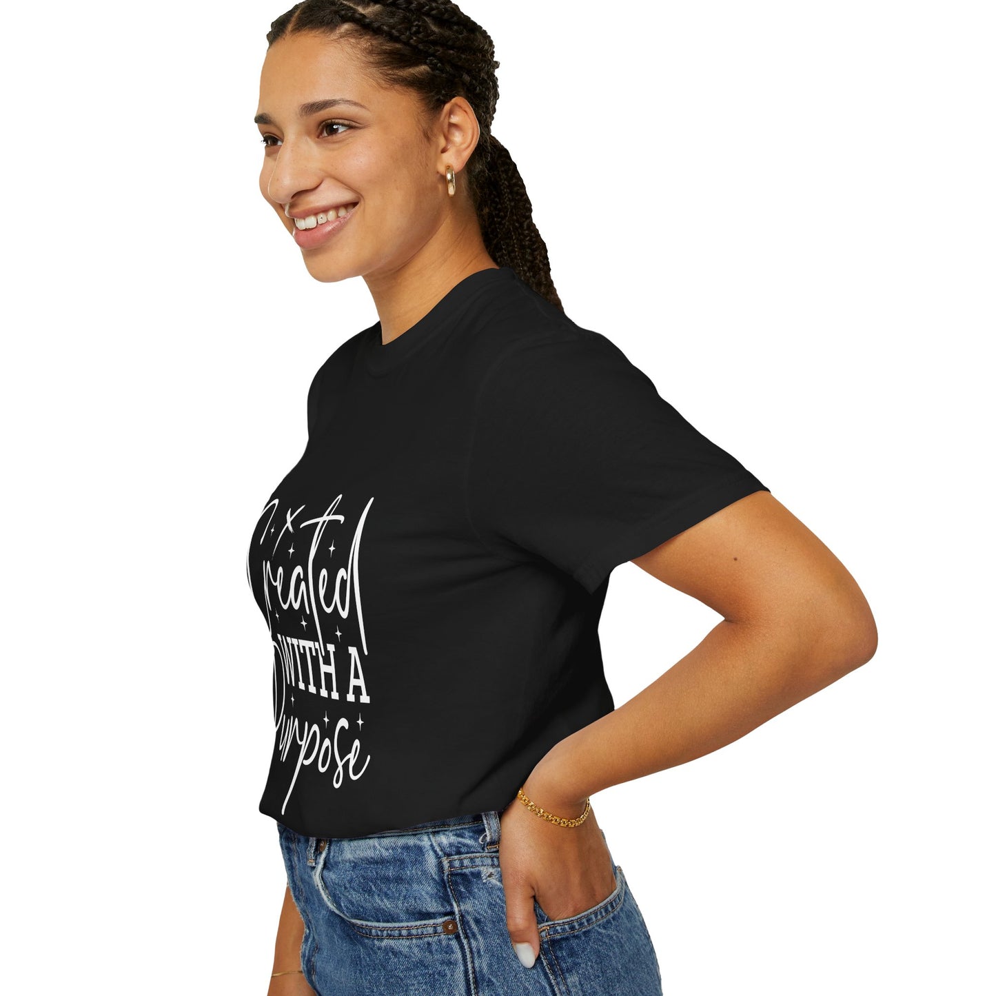 Motivational Unisex T-Shirt - 'Created With A Purpose'