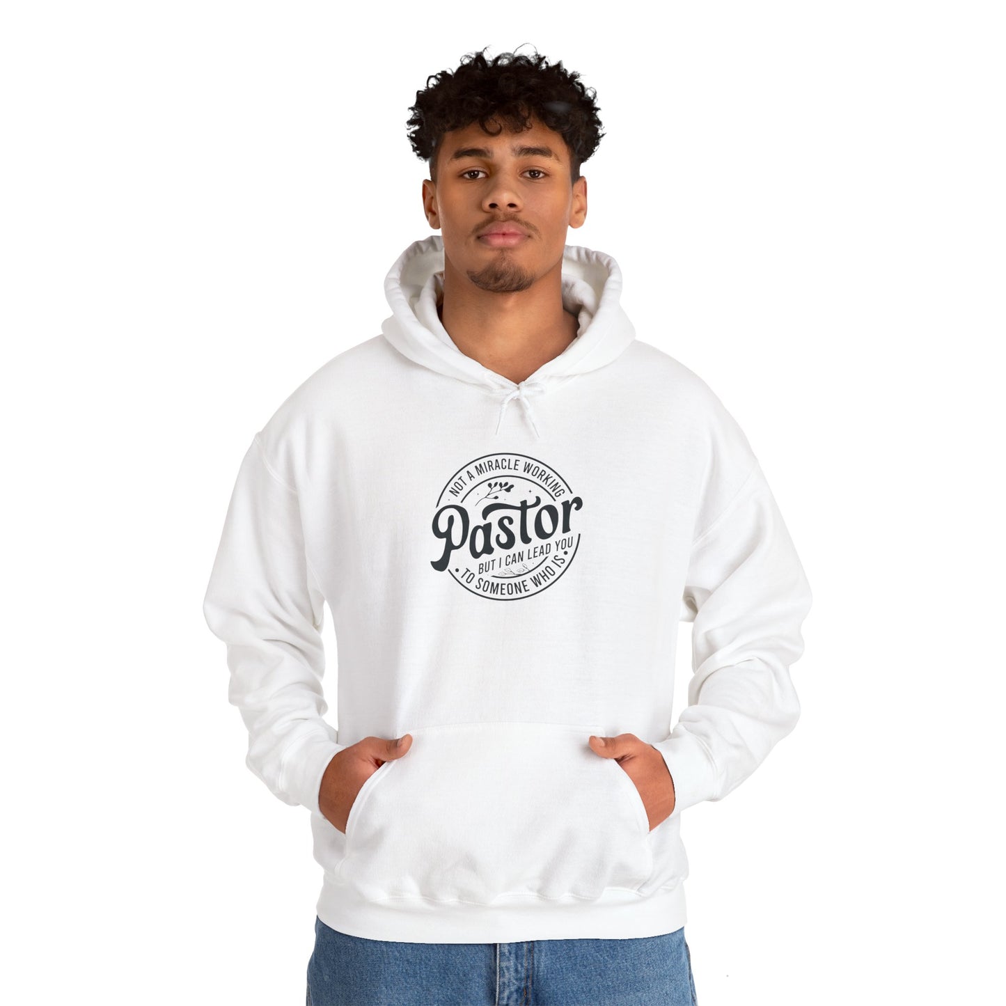Pastor Miracle Worker Unisex Heavy Blend™ Hooded Sweatshirt - Christian Shirts and More