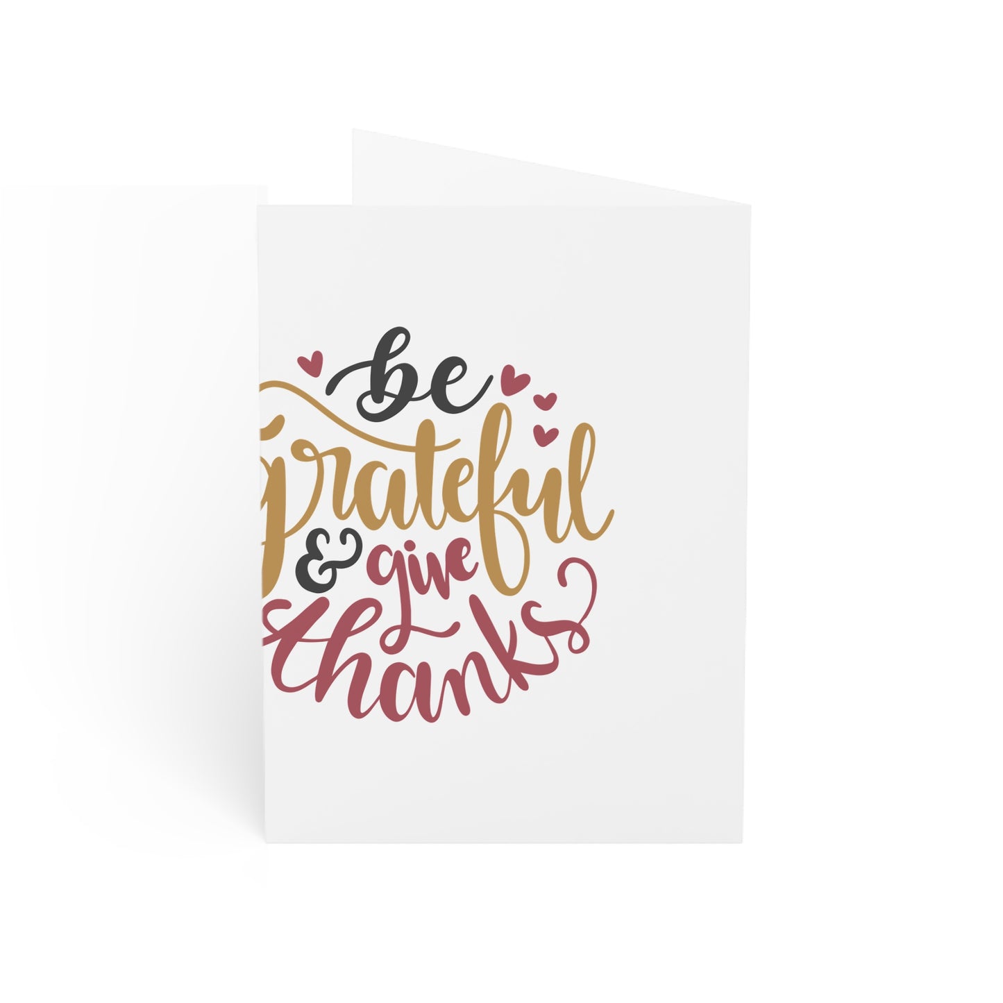 Grateful Thanks Greeting Cards - Set of 1, 10, 30, or 50 Pcs for Appreciation & Gifts
