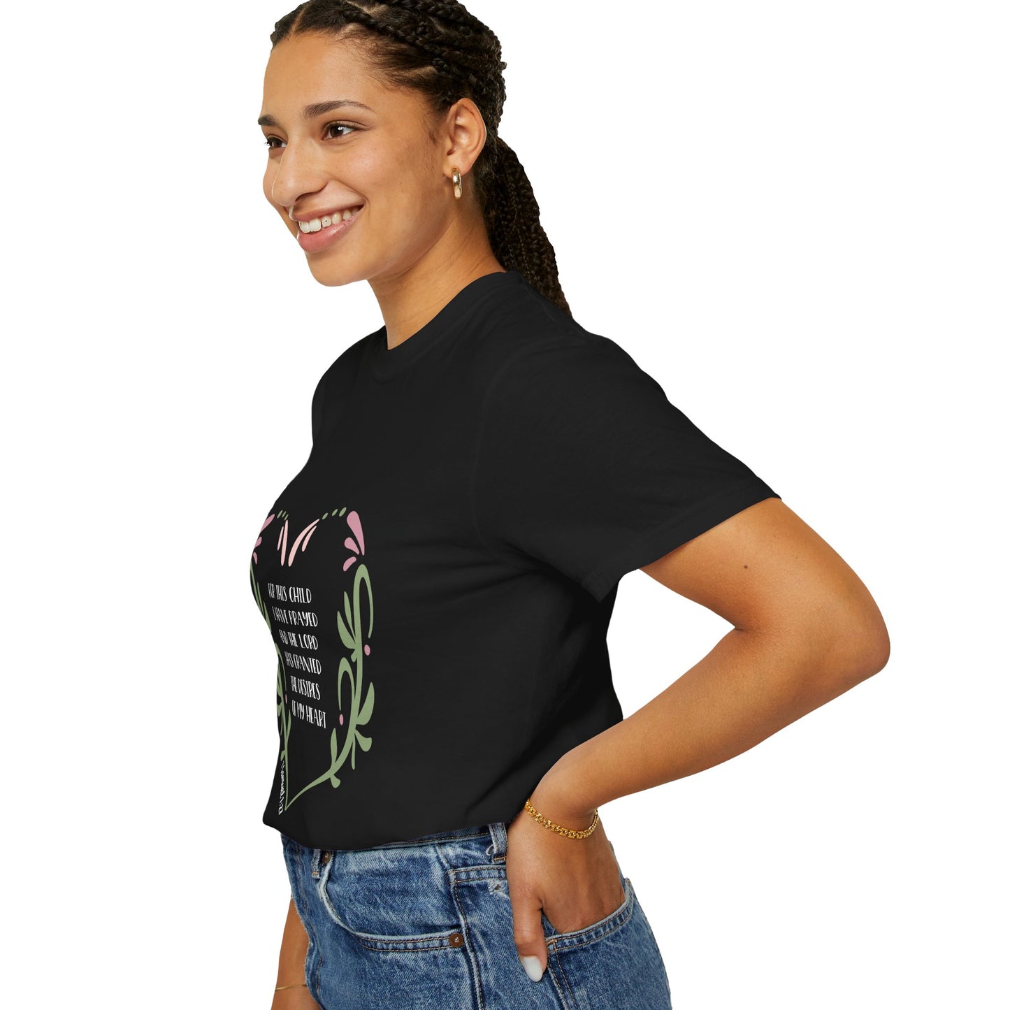 Heartfelt Message Unisex Garment-Dyed T-Shirt - Christian Shirts and More