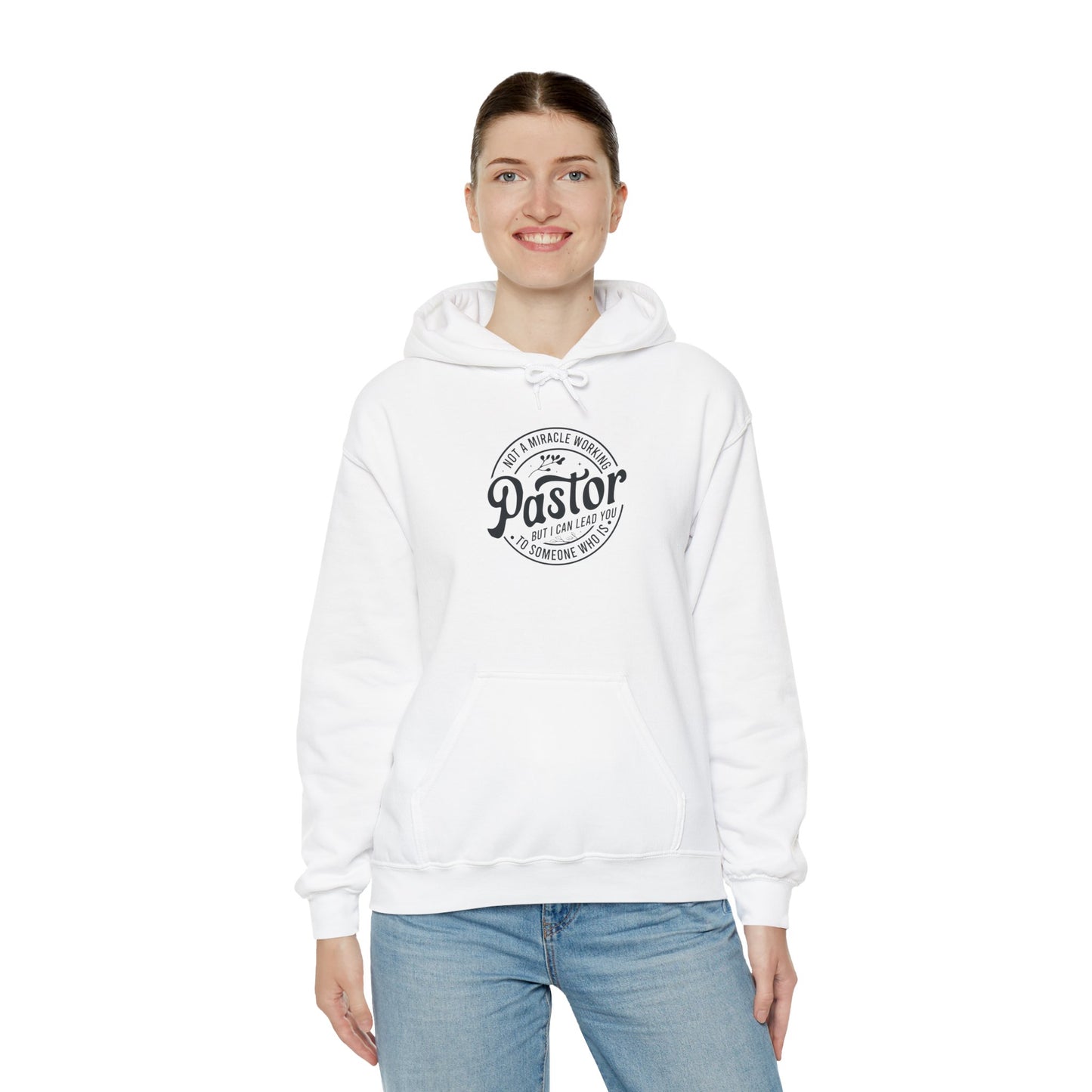 Pastor Miracle Worker Unisex Heavy Blend™ Hooded Sweatshirt - Christian Shirts and More