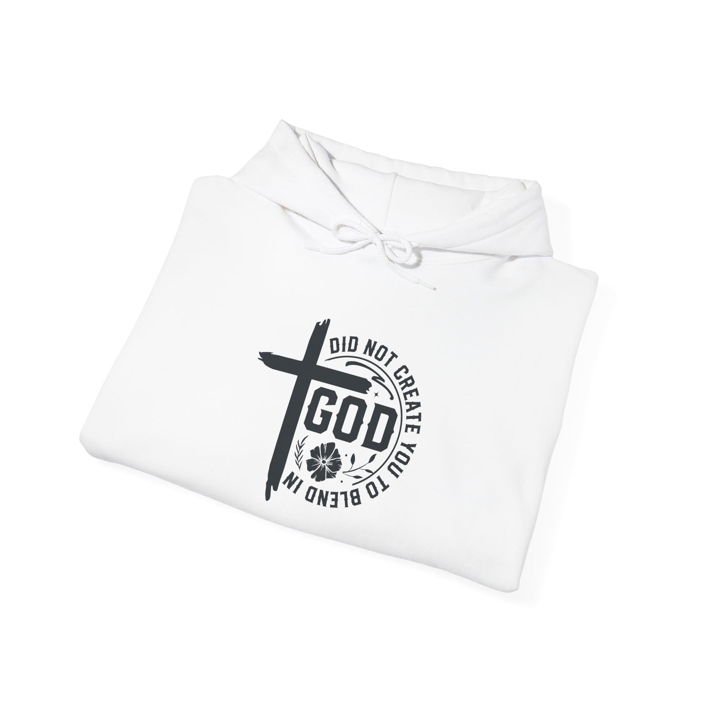Courageous Faith Unisex Hoodie with Inspirational Design - Christian Shirts and More