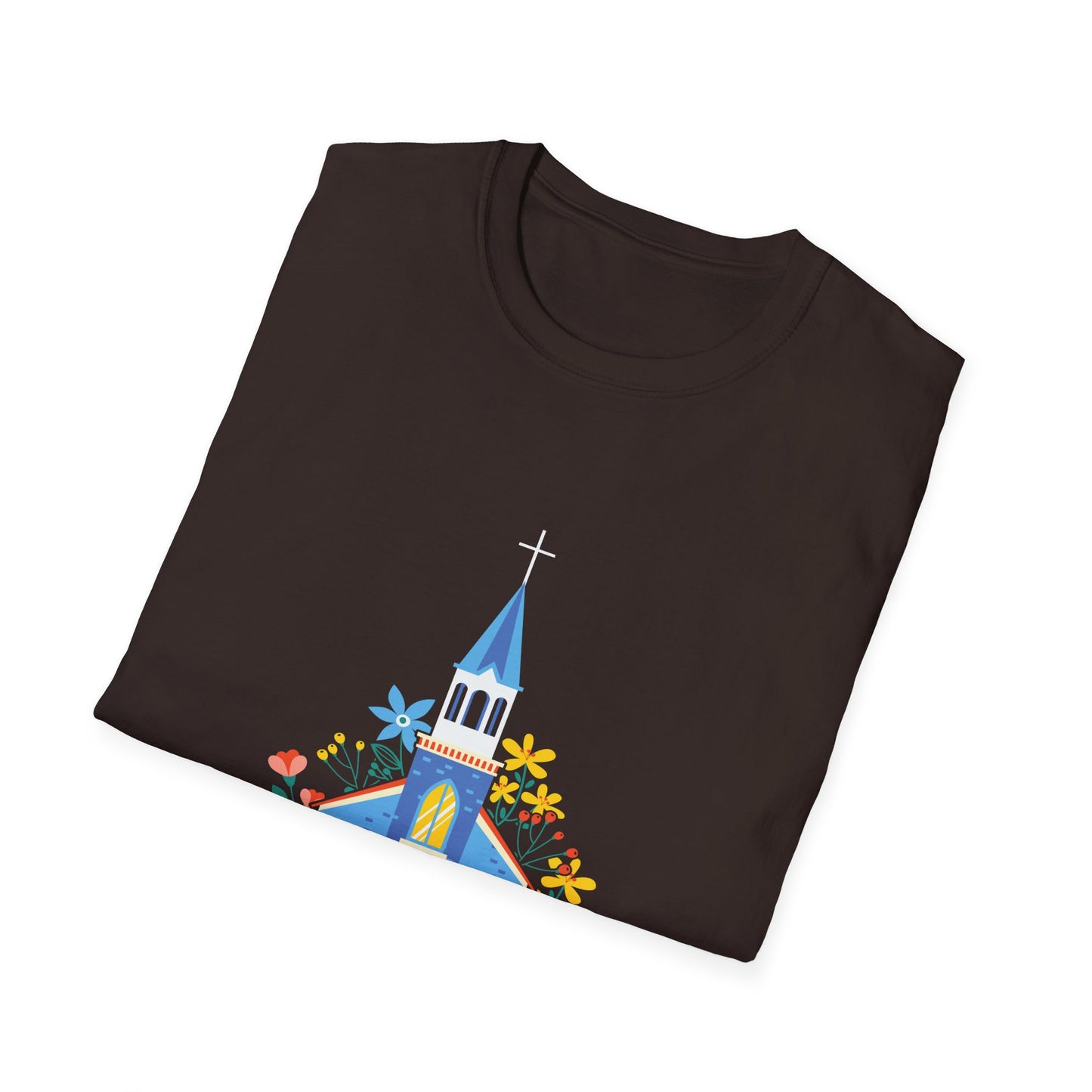 Consider The Wildflowers Unisex Softstyle T-Shirt - Nature-Inspired Apparel for Garden Lovers - Christian Shirts and More
