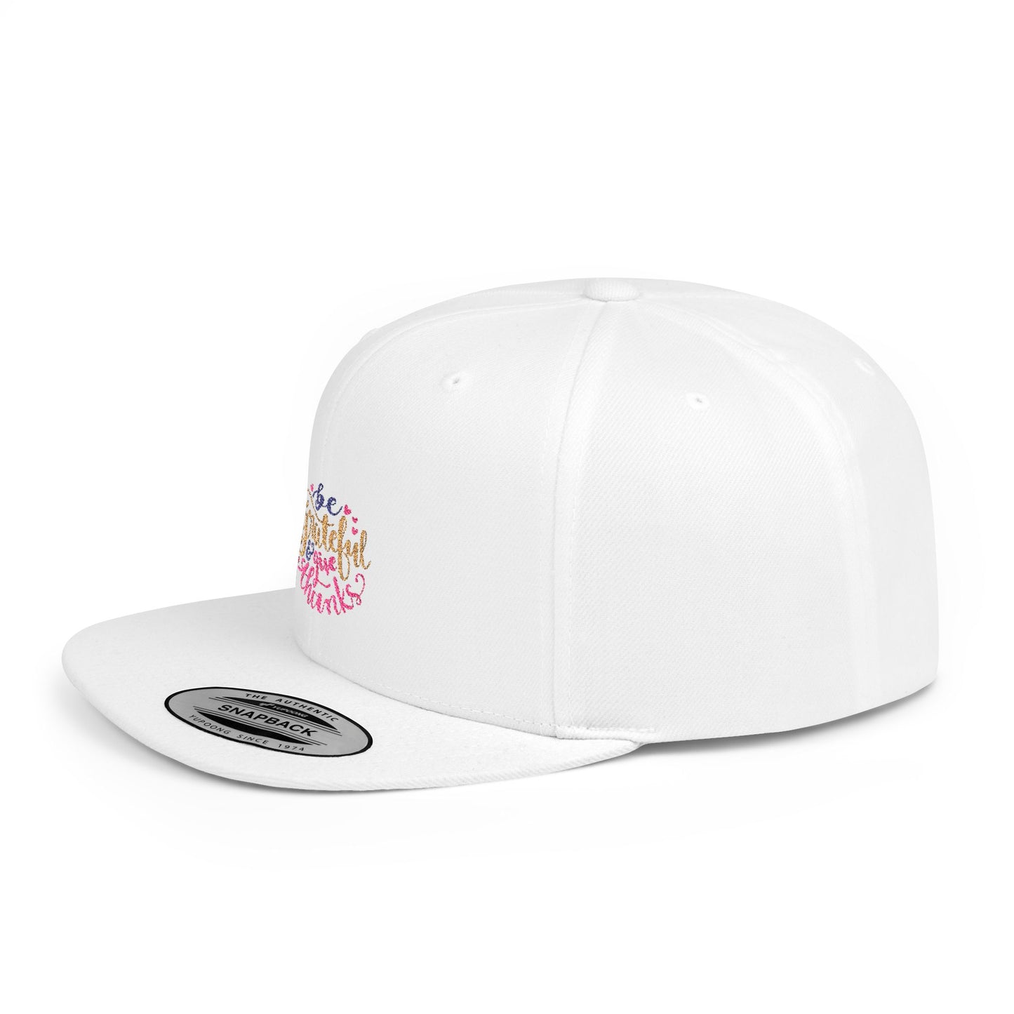 Flat Bill Snapback