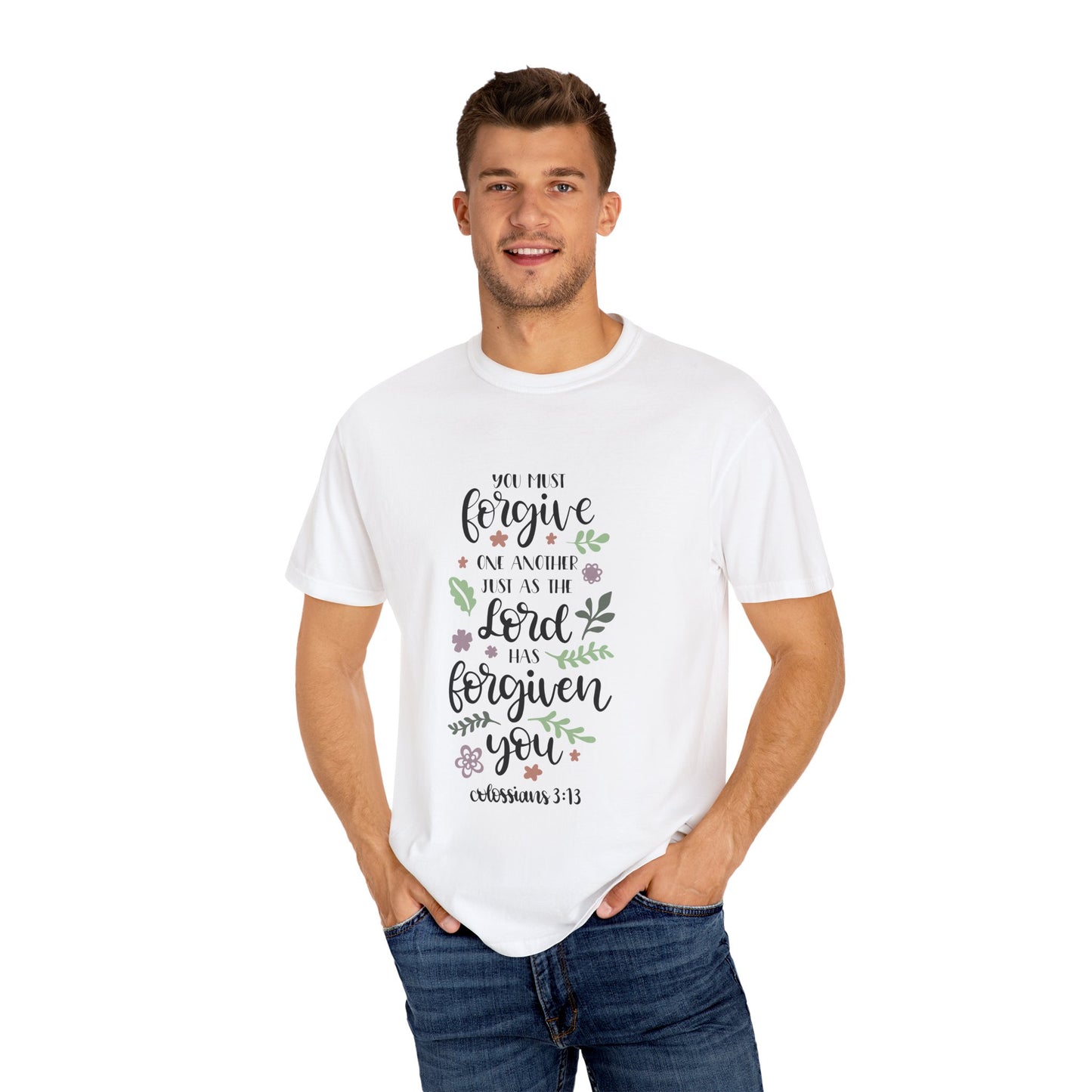 Unisex Forgiveness Quote T-Shirt - Inspirational Christian Apparel