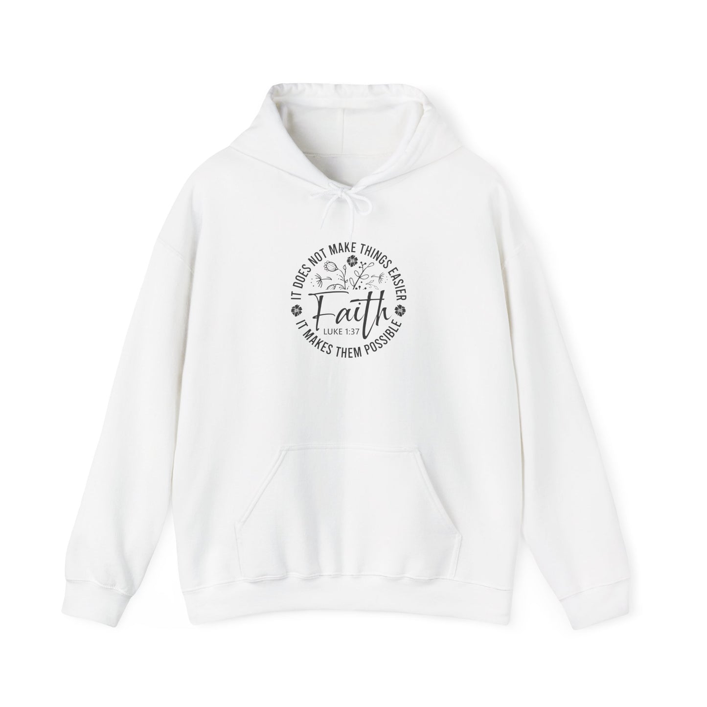 Faith-Inspired Unisex Hoodie - Comfort & Inspiration - Christian Shirts and More