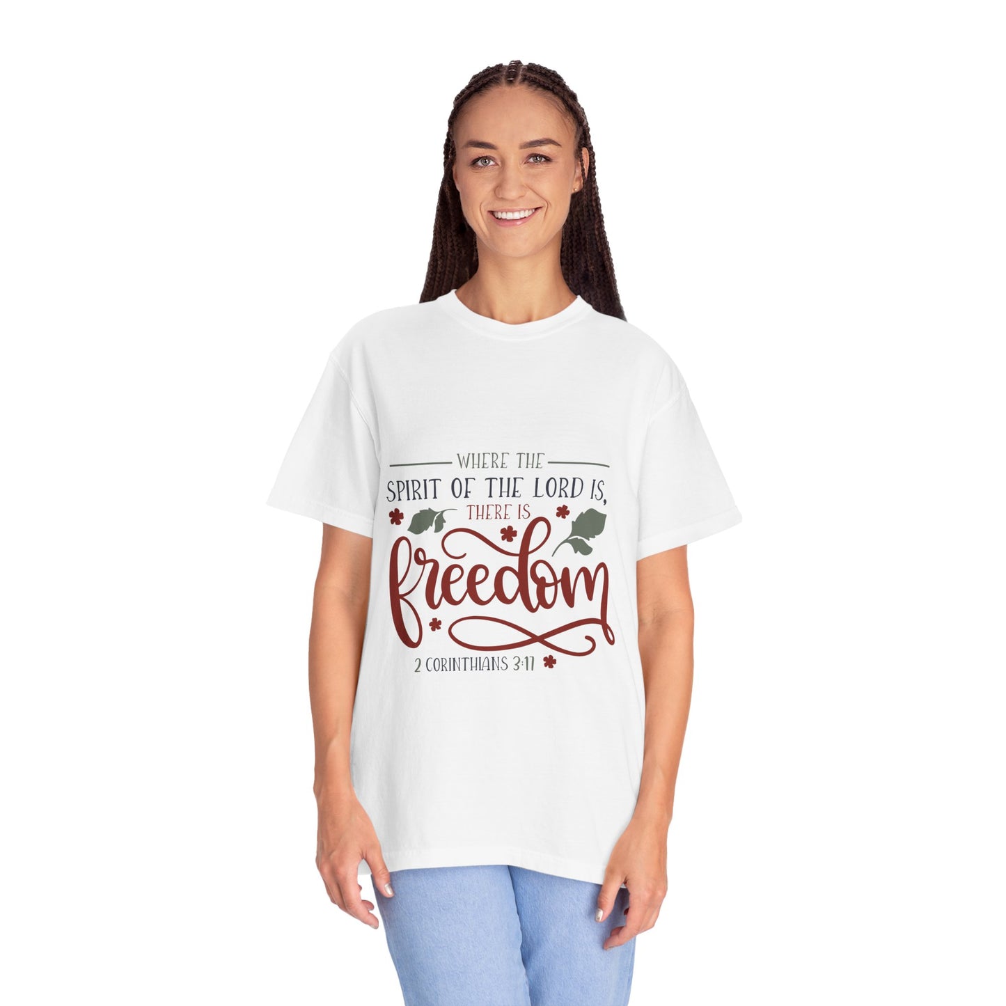 Inspirational Freedom Graphic T-shirt - Unisex, Spiritual Quote Tee