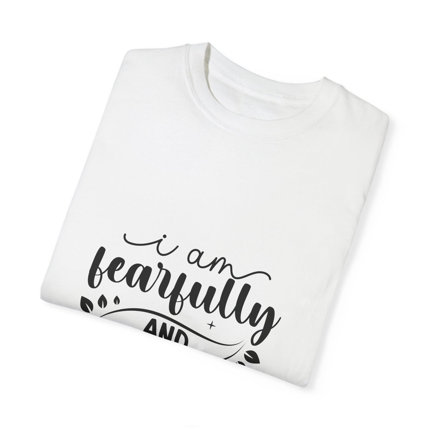 Fearfully and Wonderfully Made Unisex T-Shirt - Inspirational Tee for Faith and Encouragement