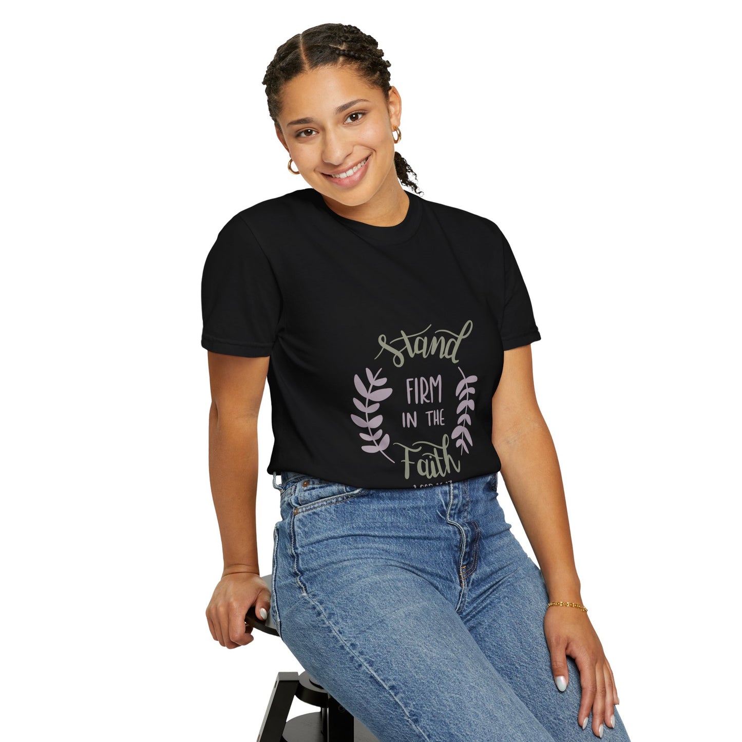 Unisex Faith-Inspiring T-Shirt - 'Stand Firm in the Faith'
