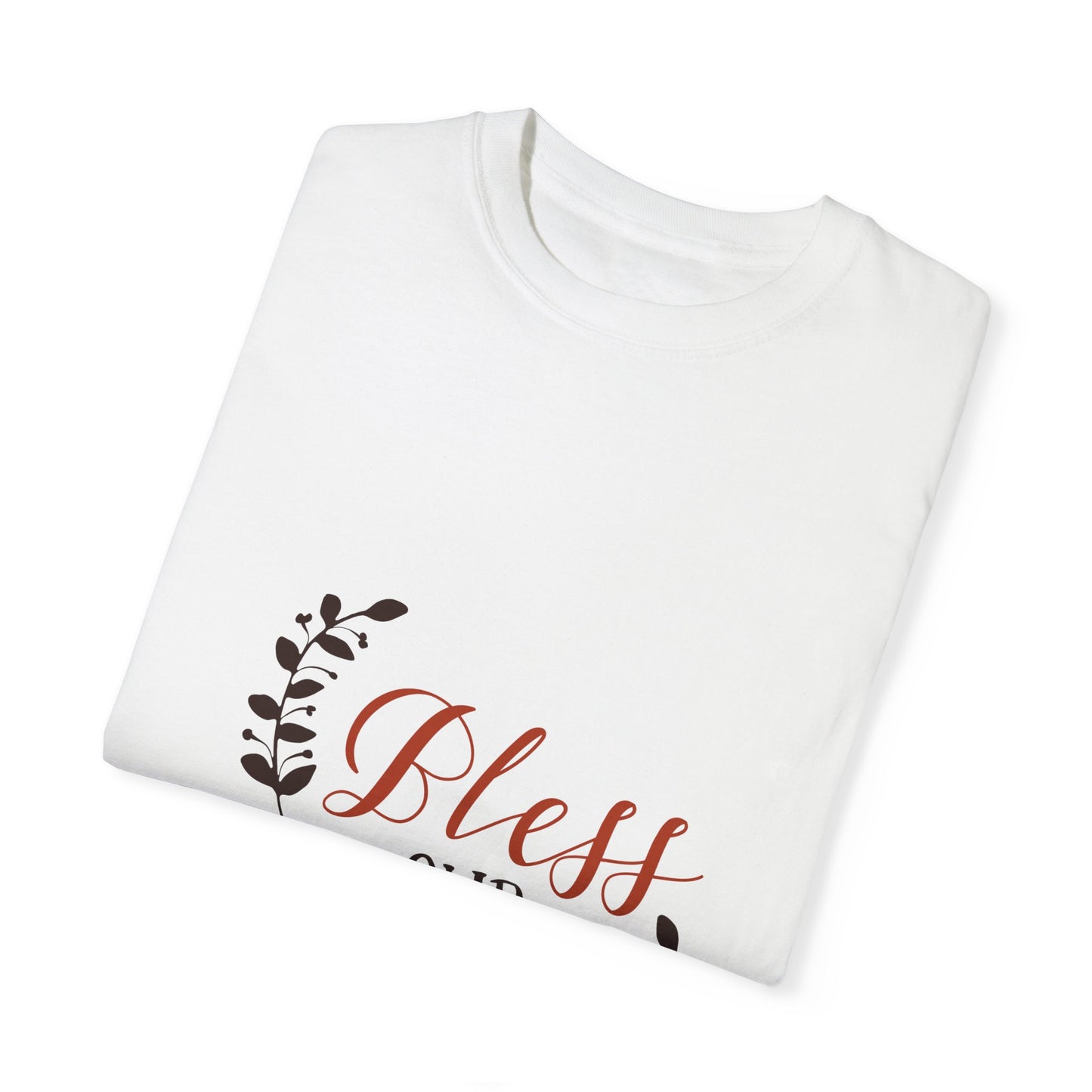 Bless Our Home Unisex Garment-Dyed T-Shirt | Perfect for Housewarming & Family Gatherings