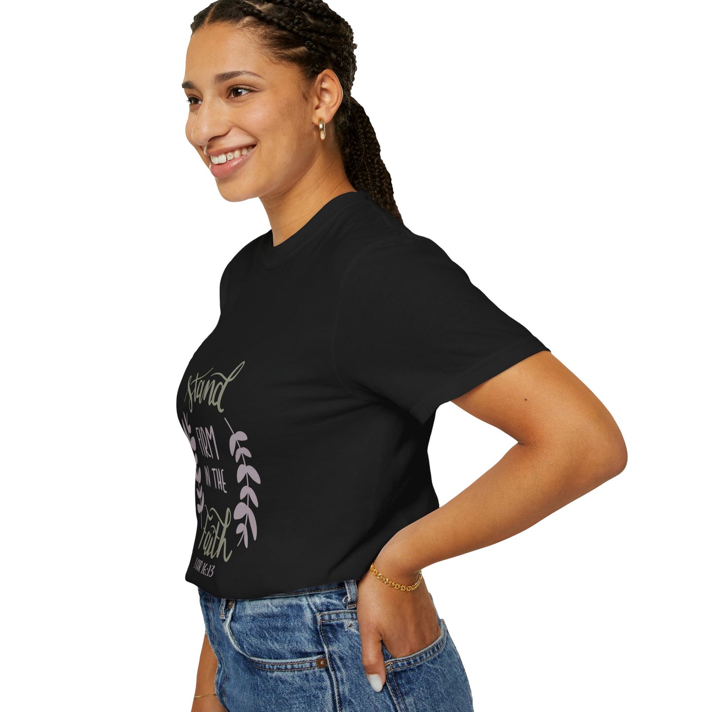 Unisex Faith-Inspiring T-Shirt - 'Stand Firm in the Faith'