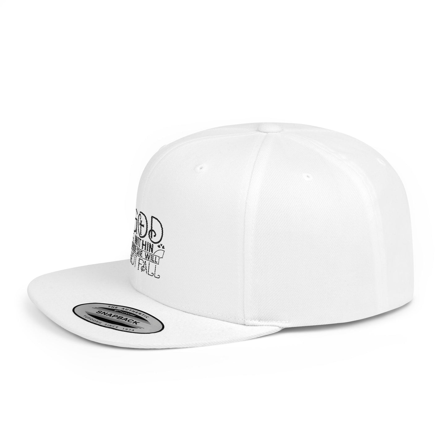 Empowering Snapback Cap - "GOD WITHIN" Inspirational Hat for Confidence & Strength