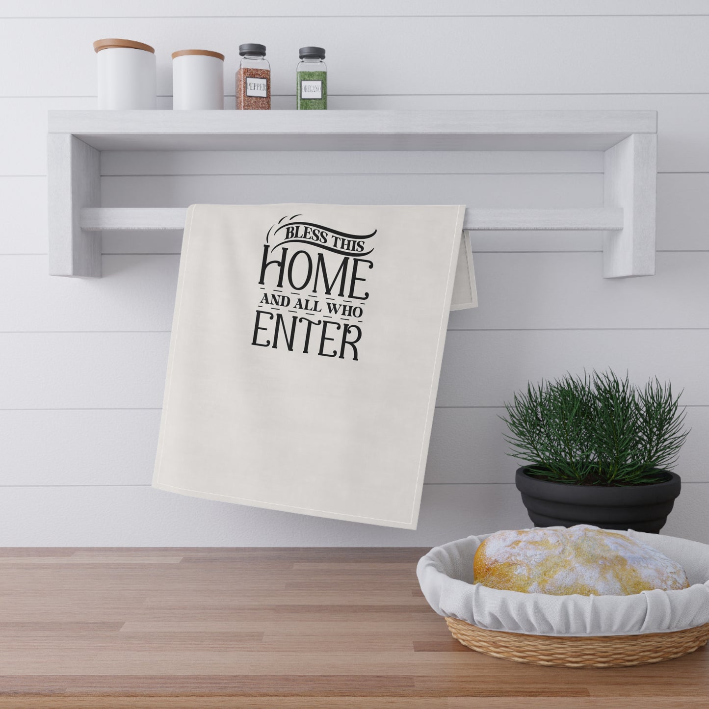 Bless This Home Cotton Tea Towels - Perfect for Kitchen Decor & Gifts
