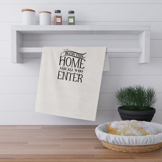 Bless This Home Cotton Tea Towels - Perfect for Kitchen Decor & Gifts