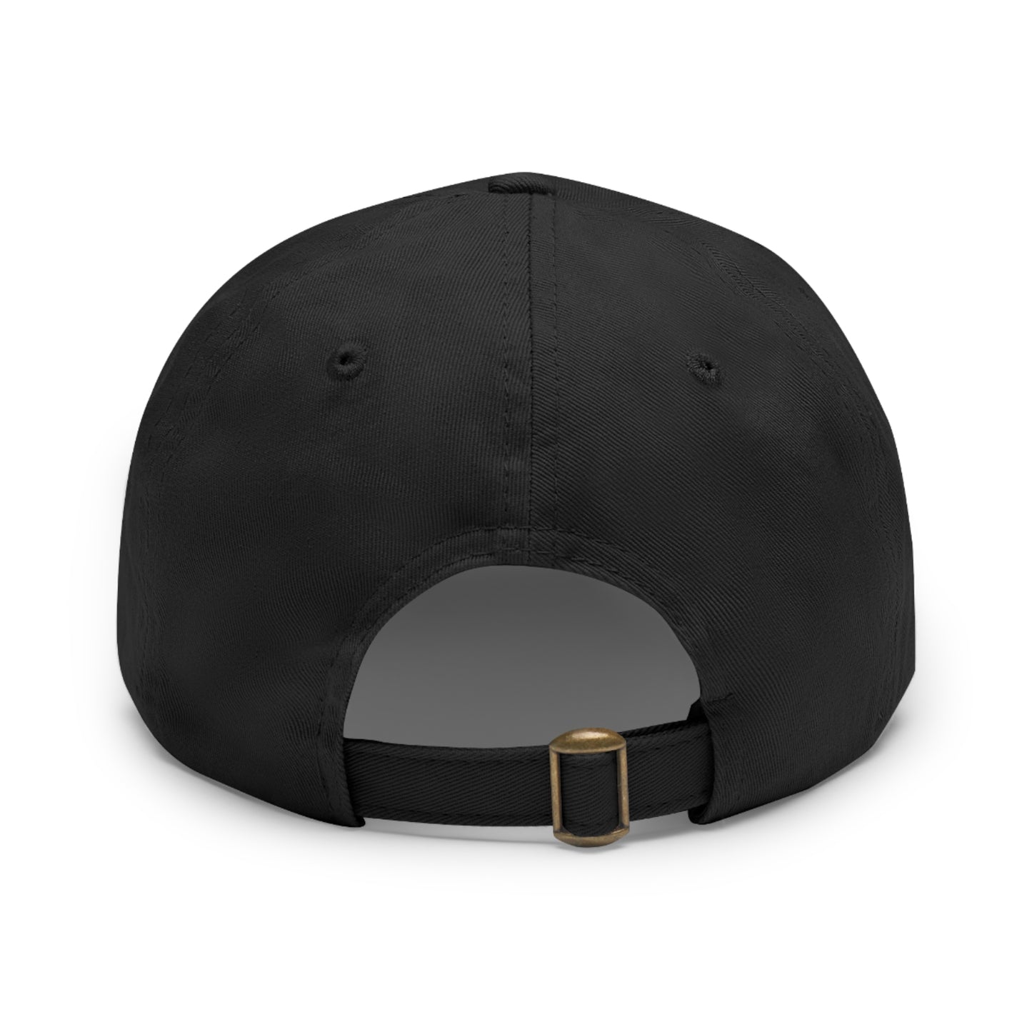 Feathered Dad Hat with Leather Patch | Casual Stylish Cap for Men & Women