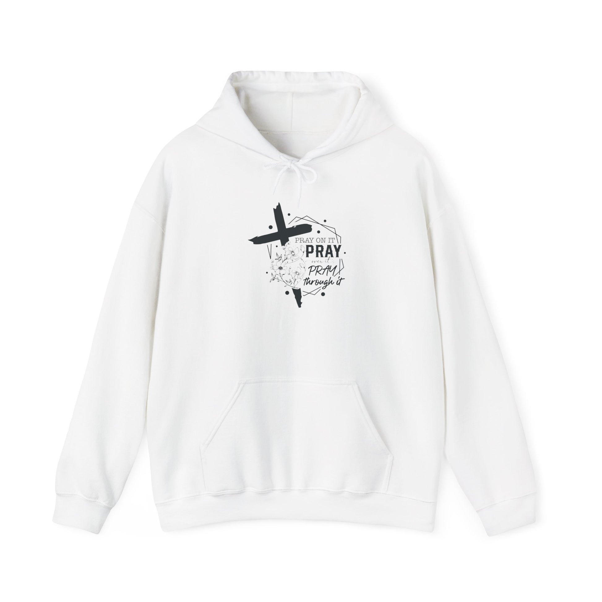 Inspirational Pray Sweatshirt - Unisex Heavy Blend™ Hoodie - Christian Shirts and More