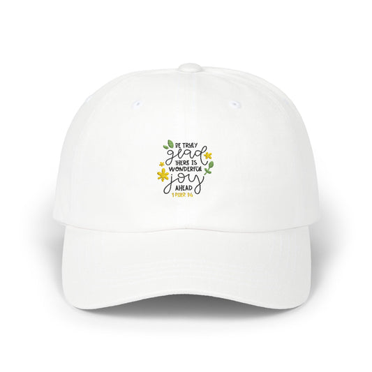 Inspirational Classic Dad Cap - ‘There is Wonderful YOU Ahead’