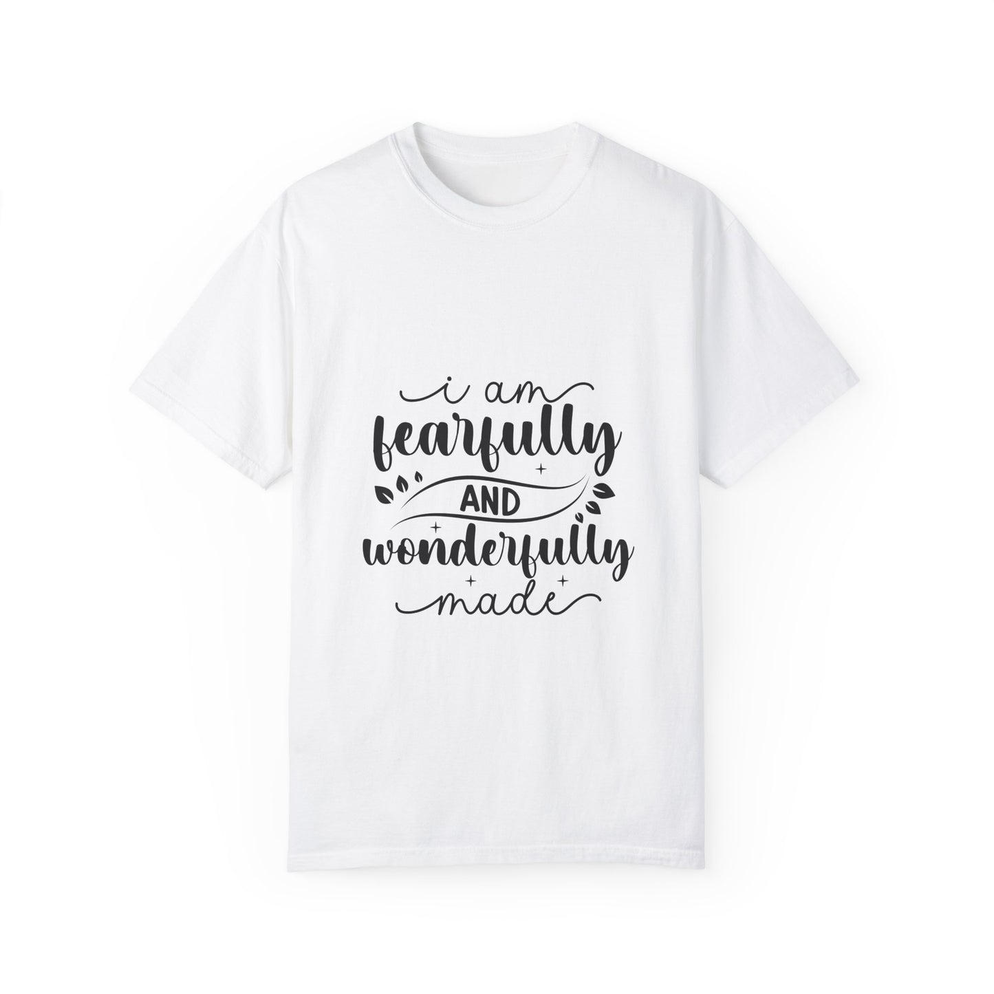 Fearfully and Wonderfully Made Unisex T-Shirt - Inspirational Tee for Faith and Encouragement