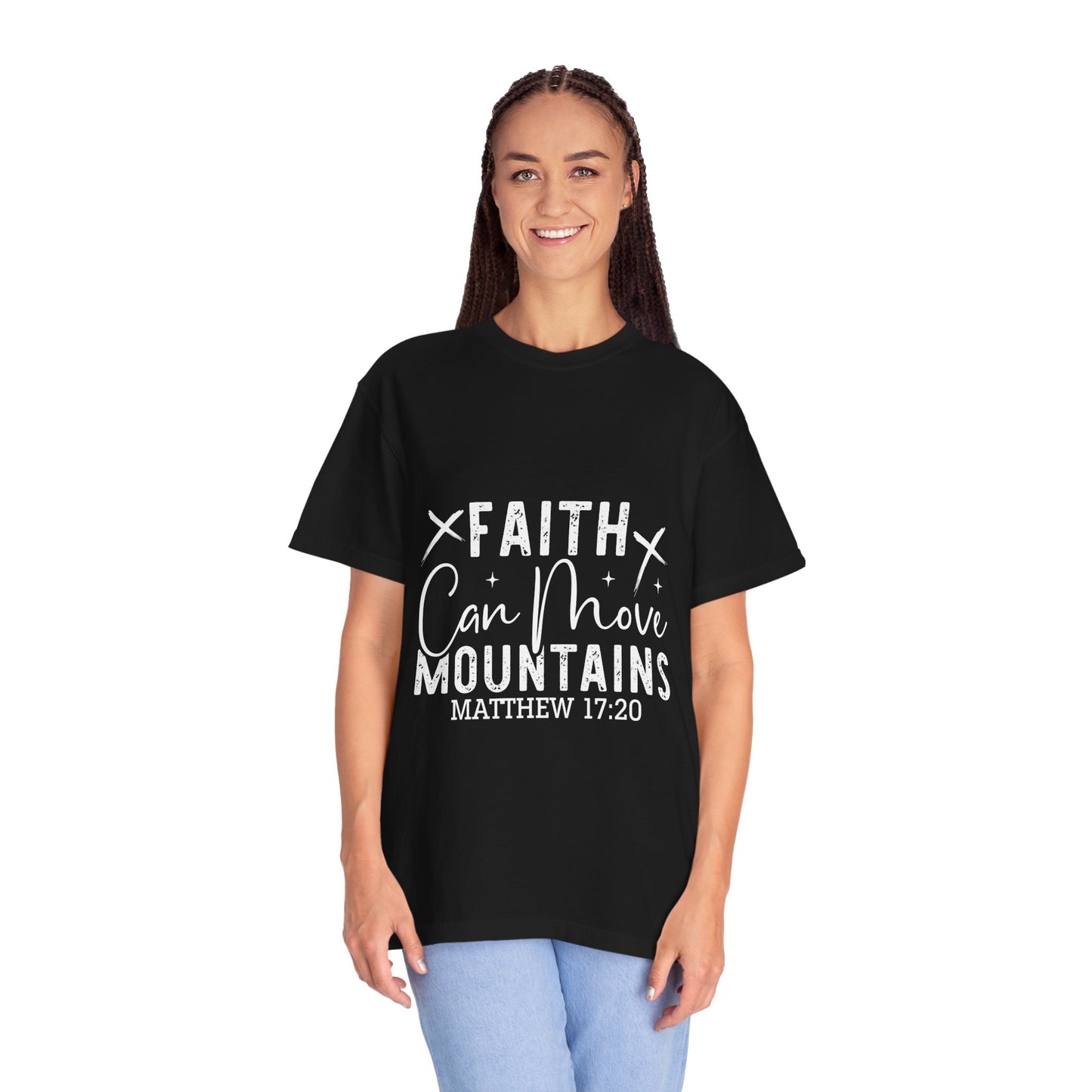 Faith Moves Mountains T-Shirt for Men and Women