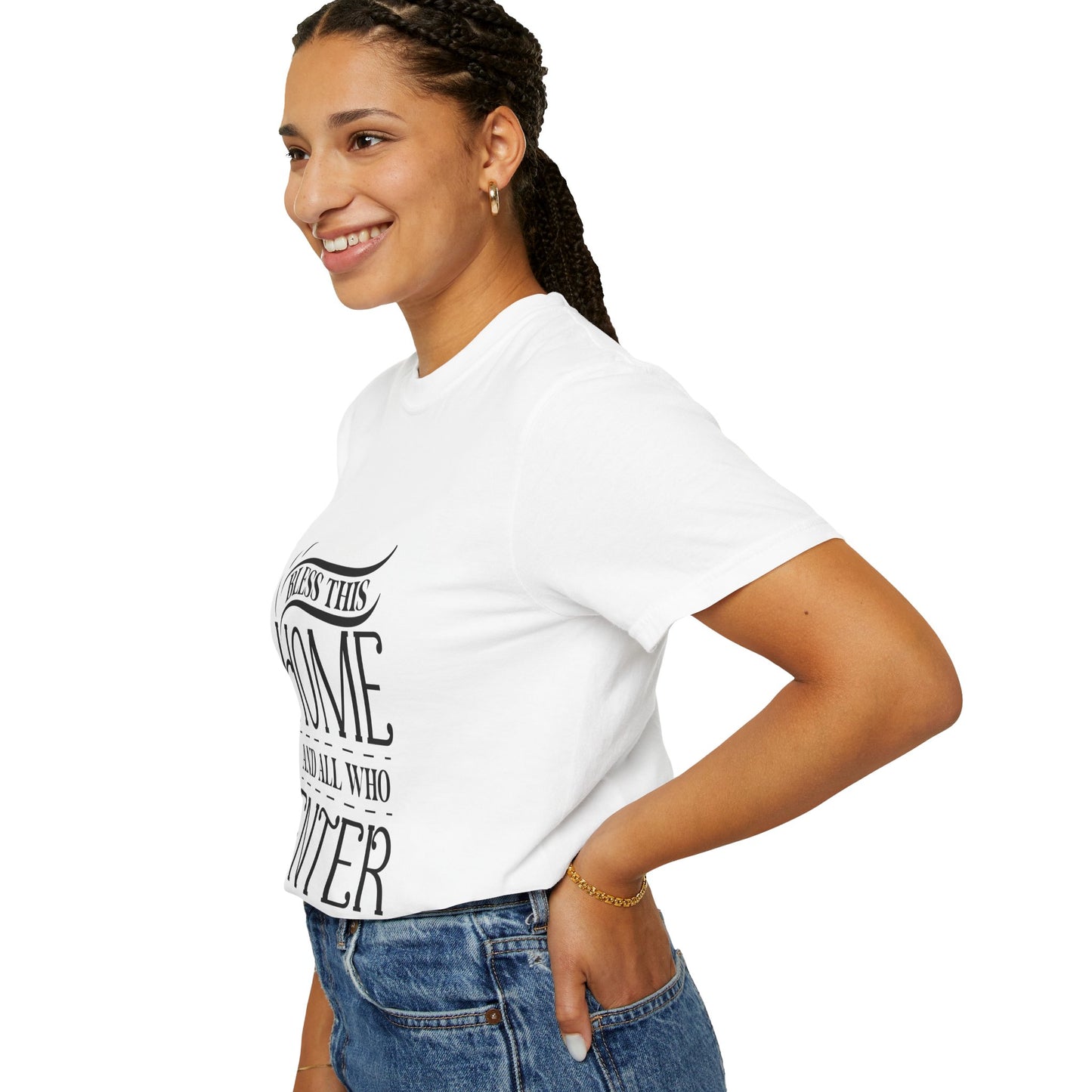 Bless This Home Unisex Garment-Dyed T-Shirt